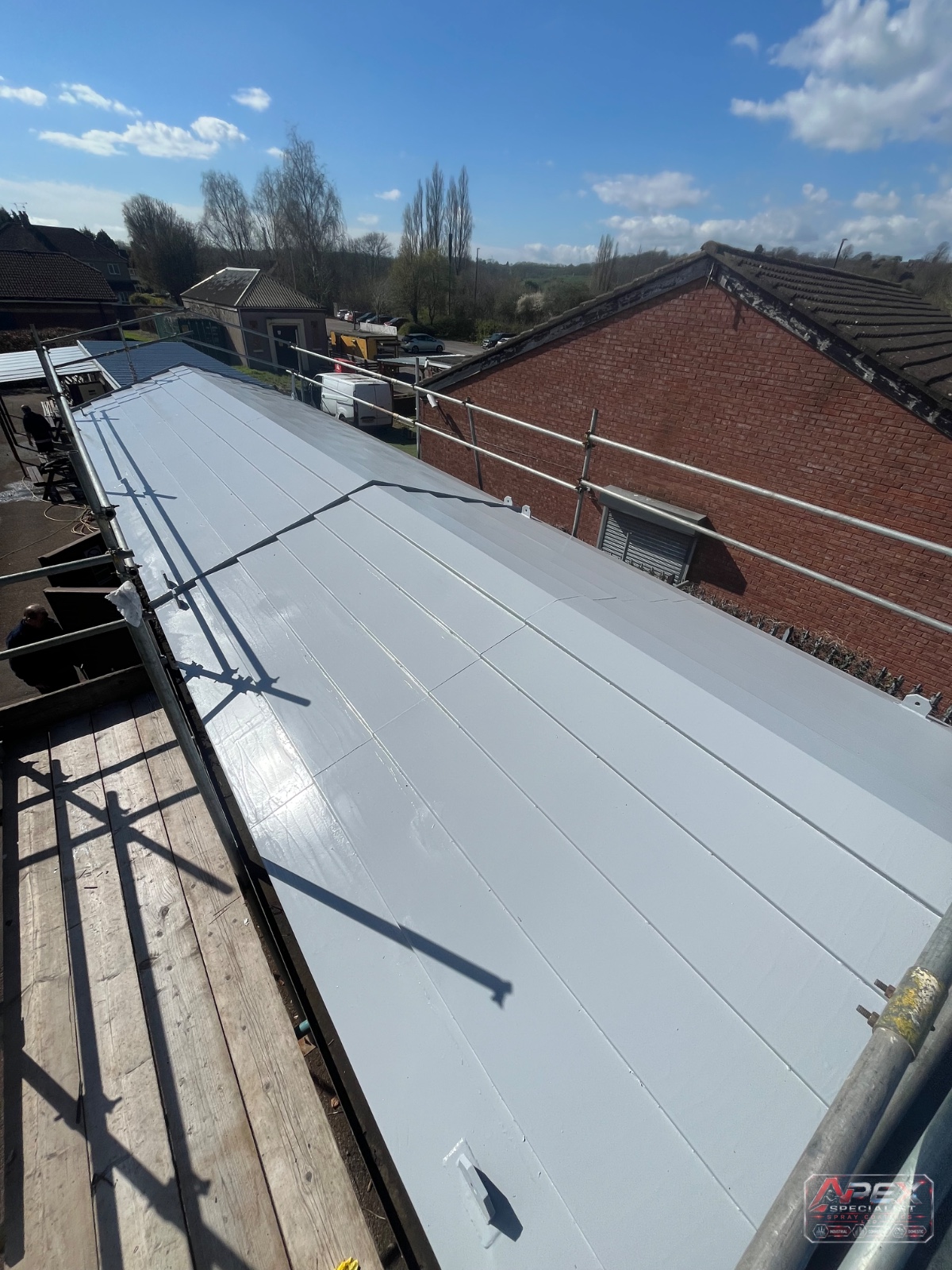Bowling Green Clubhouse Metal Roof Restoration — Bristol
