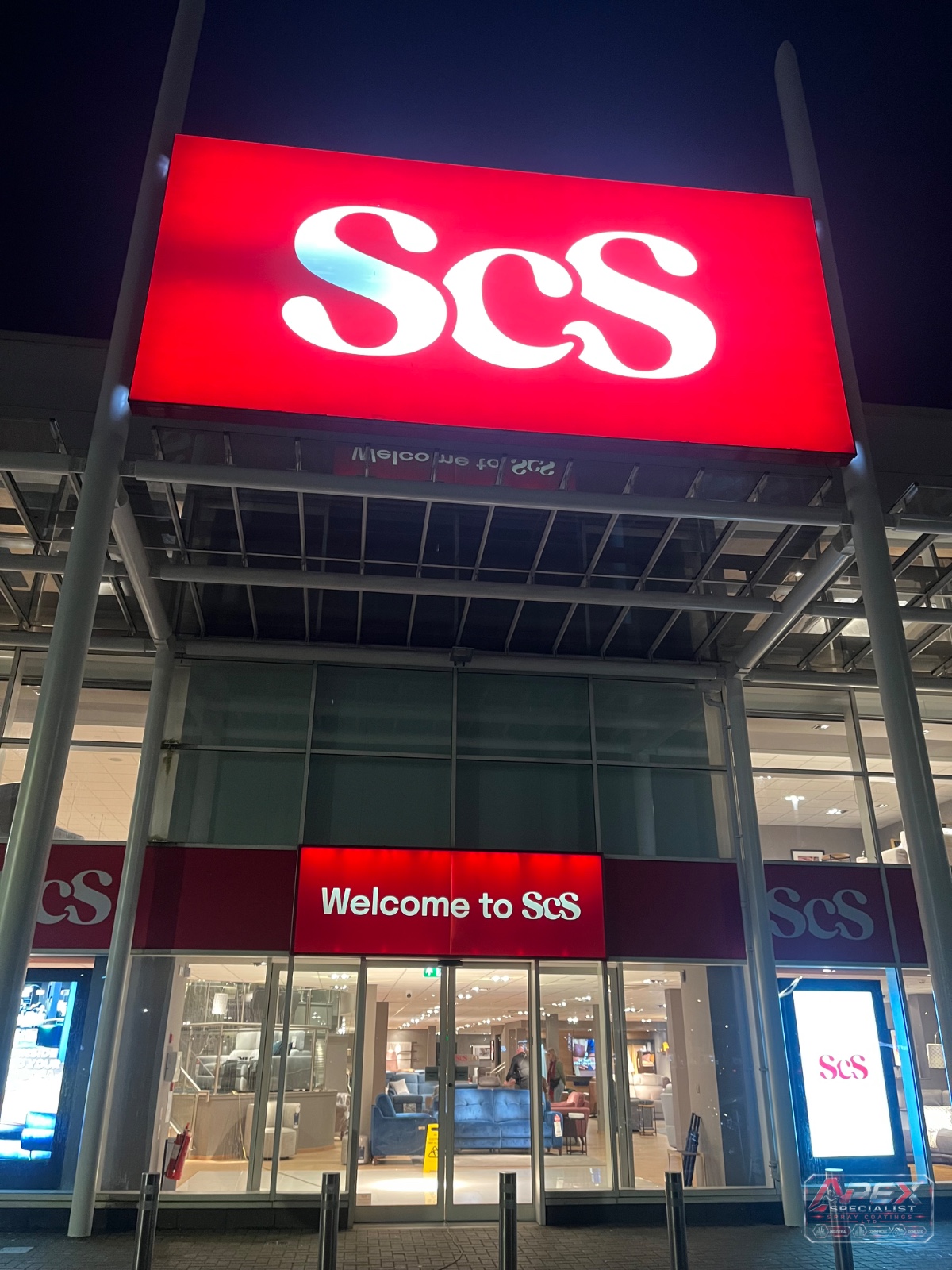 ScS Cardiff Shopfront and Canopy Refurbishment