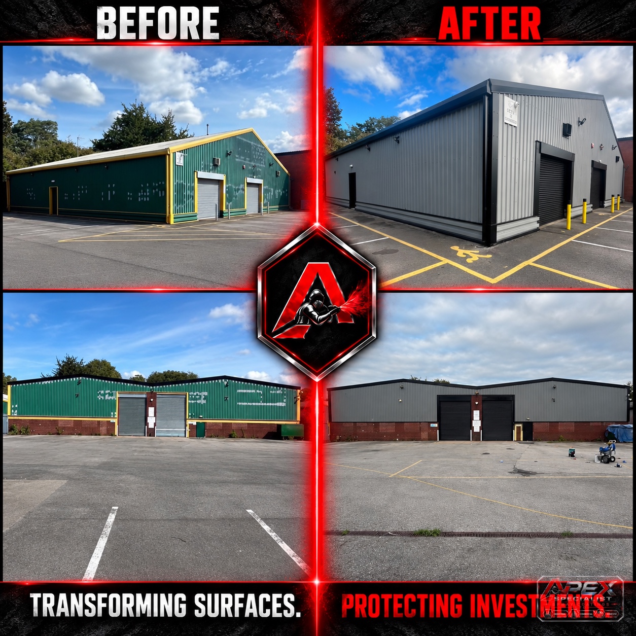 Project transformation — before and after 1