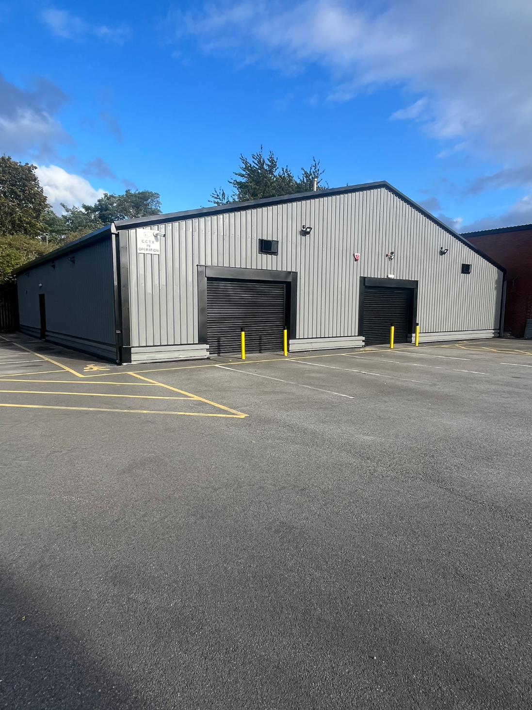 Full Industrial Refurbishment — Former Travis Perkins Site — Leeds by Apex Specialist Spray Coatings