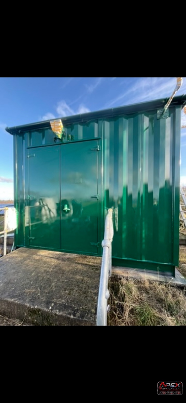 Egmanton Solar Park Container Refurbishment